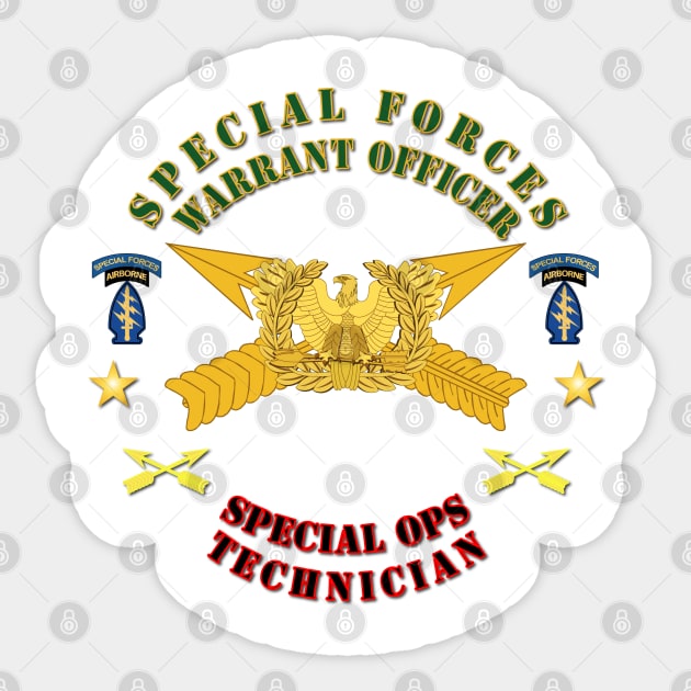 Emblem - SOF - SF Warrant Sticker by twix123844